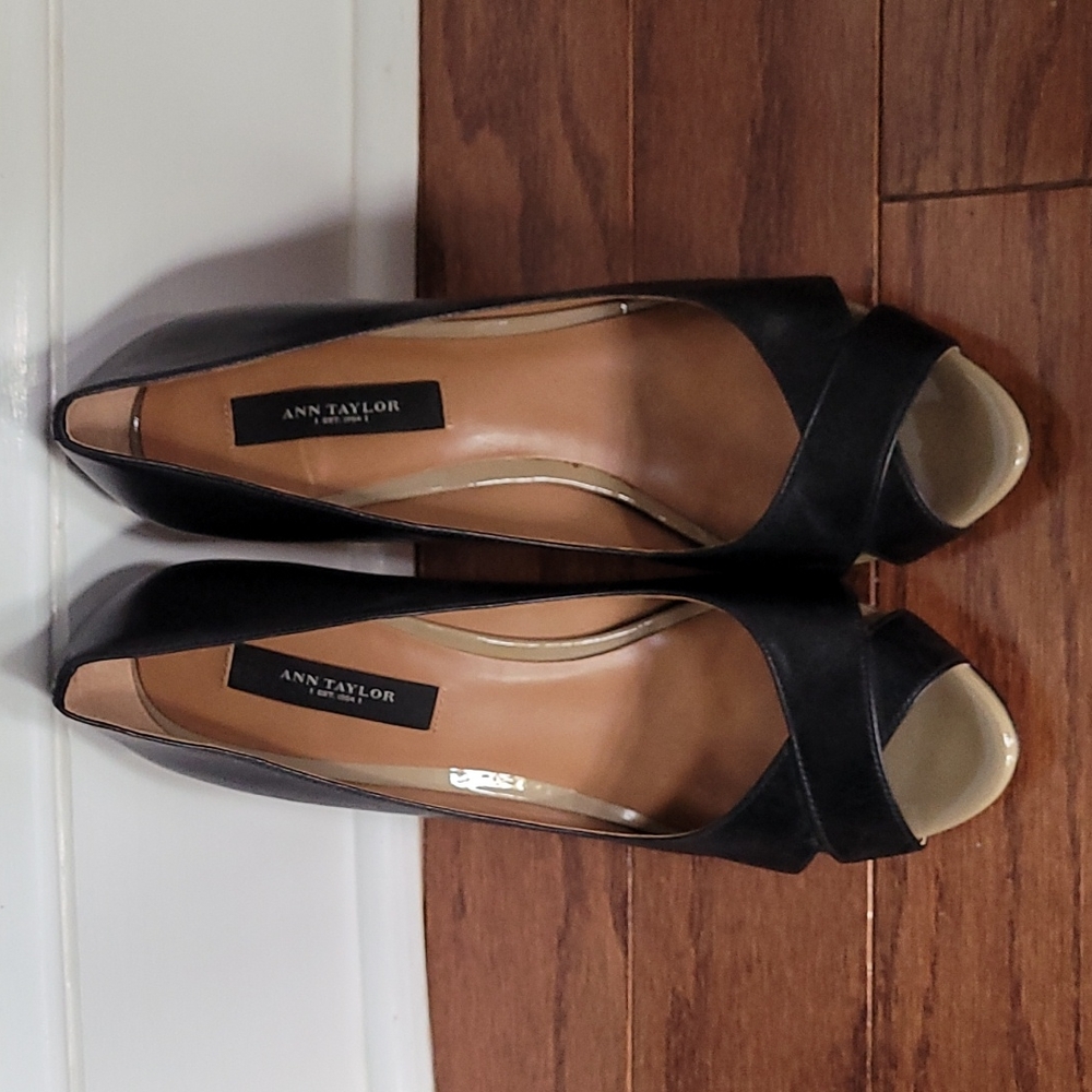 Ann Taylor Leather Heels